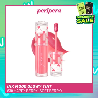 PERIPERA Ink Mood Glowy Tint 30 Happy Berry (Soft Berry) 1s