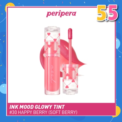 PERIPERA Ink Mood Glowy Tint 30 Happy Berry (Soft Berry) 1s