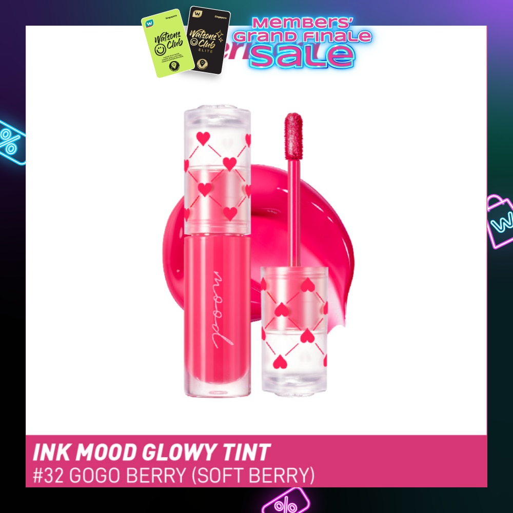 Ink Mood Glowy Tint 32 Gogo Berry (Soft Berry) 1s