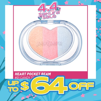 PERIPERA - Heart Pocket Beam 01 Candy Topping (Cream Powder Texture) 1s