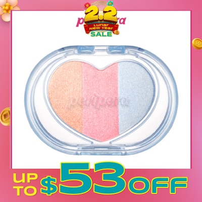 PERIPERA Heart Pocket Beam 01 Candy Topping (Cream Powder Texture) 1s