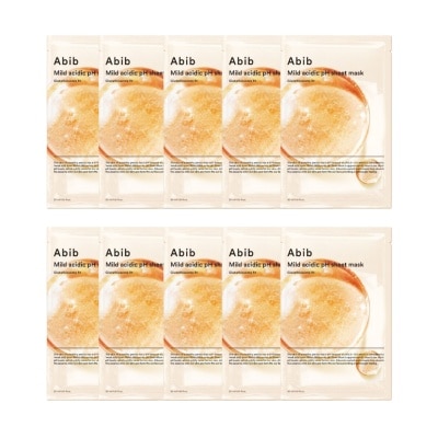 G NIIB Mild Acidic pH Glutathiosome Fit Sheet Mask (To Reduce Dullness While Soothing Skin) 10s