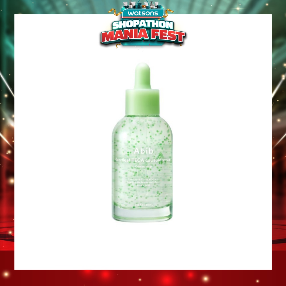 Heartleaf TECA Calming Drop Capsule Serum (To Soothes, Hydrates & Strengthens Skin Barrier) 50ml