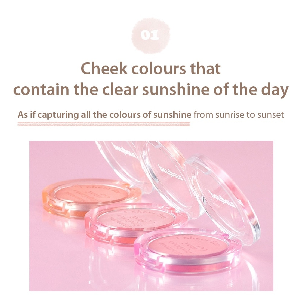 Pure Blushed Sunshine Cheek 27 Strawberry Pink (Soft Berry) 1s