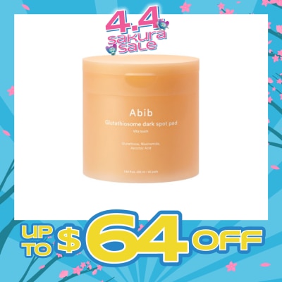 ABIB - Glutathiosome Dark Spot Vita Touch Pad (To Hydrate, Reduce Dark Spots & Refine Skin For Radiant Glow) 60s