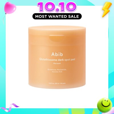 ABIB Glutathiosome Dark Spot Vita Touch Pad (To Hydrate, Reduce Dark Spots & Refine Skin For Radiant Glow) 60s image