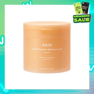 ABIB Glutathiosome Dark Spot Vita Touch Pad (To Hydrate, Reduce Dark Spots & Refine Skin For Radiant Glow) 60s