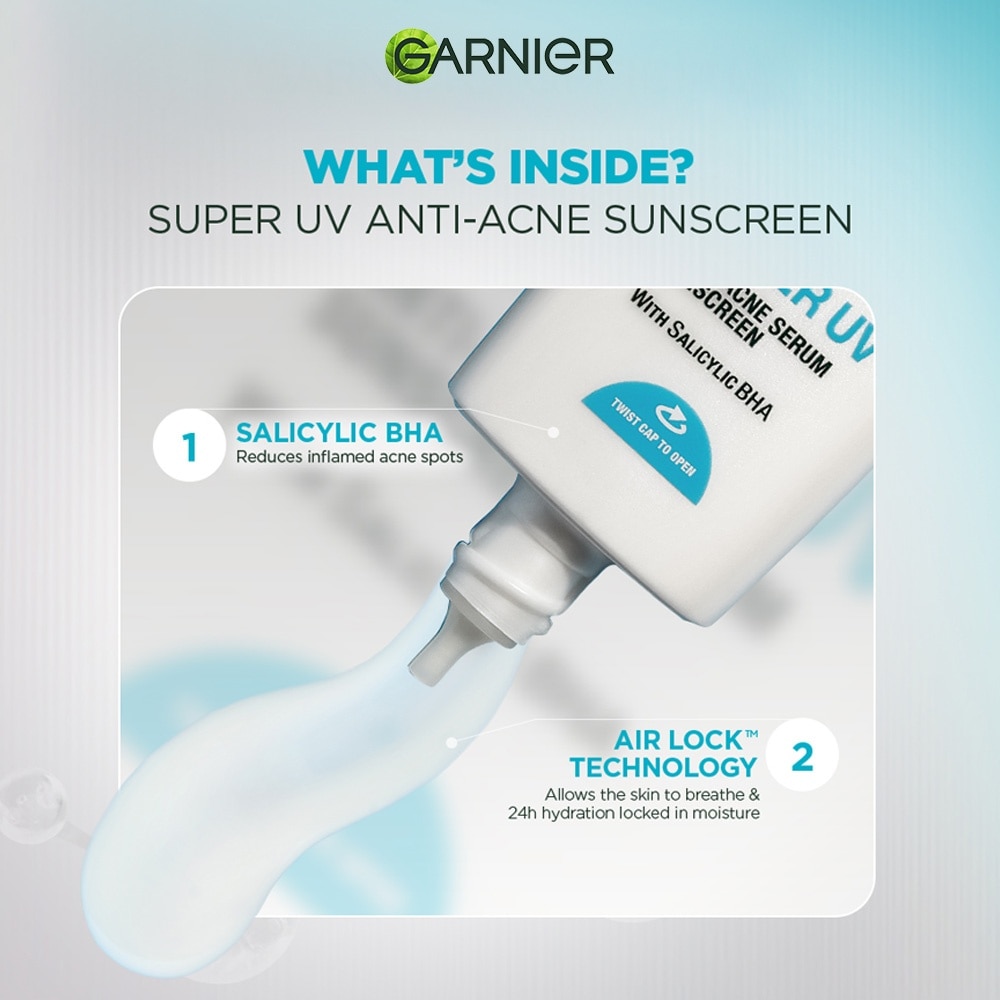 Super UV Anti-Acne Serum Suncreen SPF50+50ml