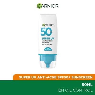 GARNIER Super UV Anti-Acne Serum Suncreen SPF50+50ml