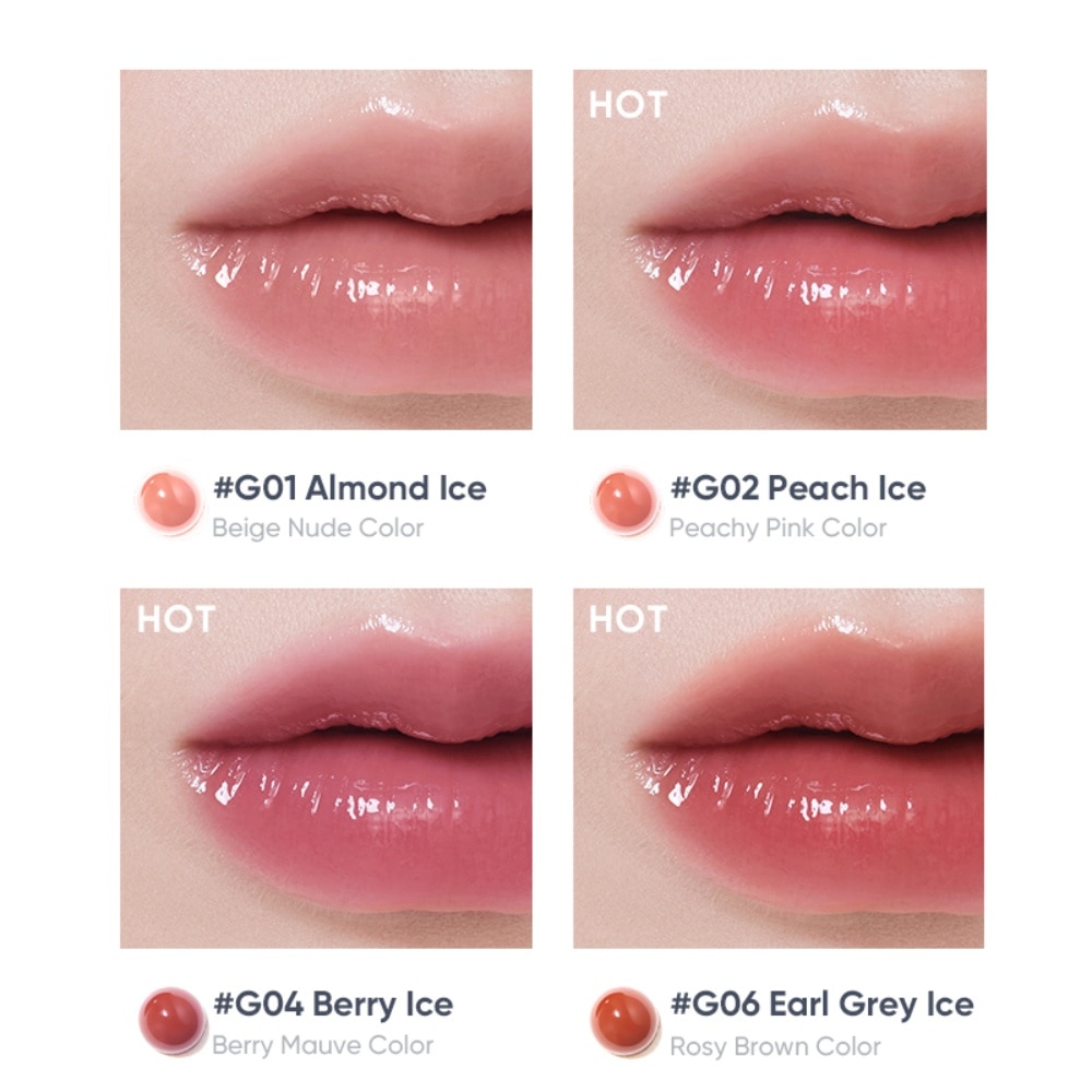 Essence Lip Glaze G06 Earl Grey Ice (Rosy Brown Color) 4ml