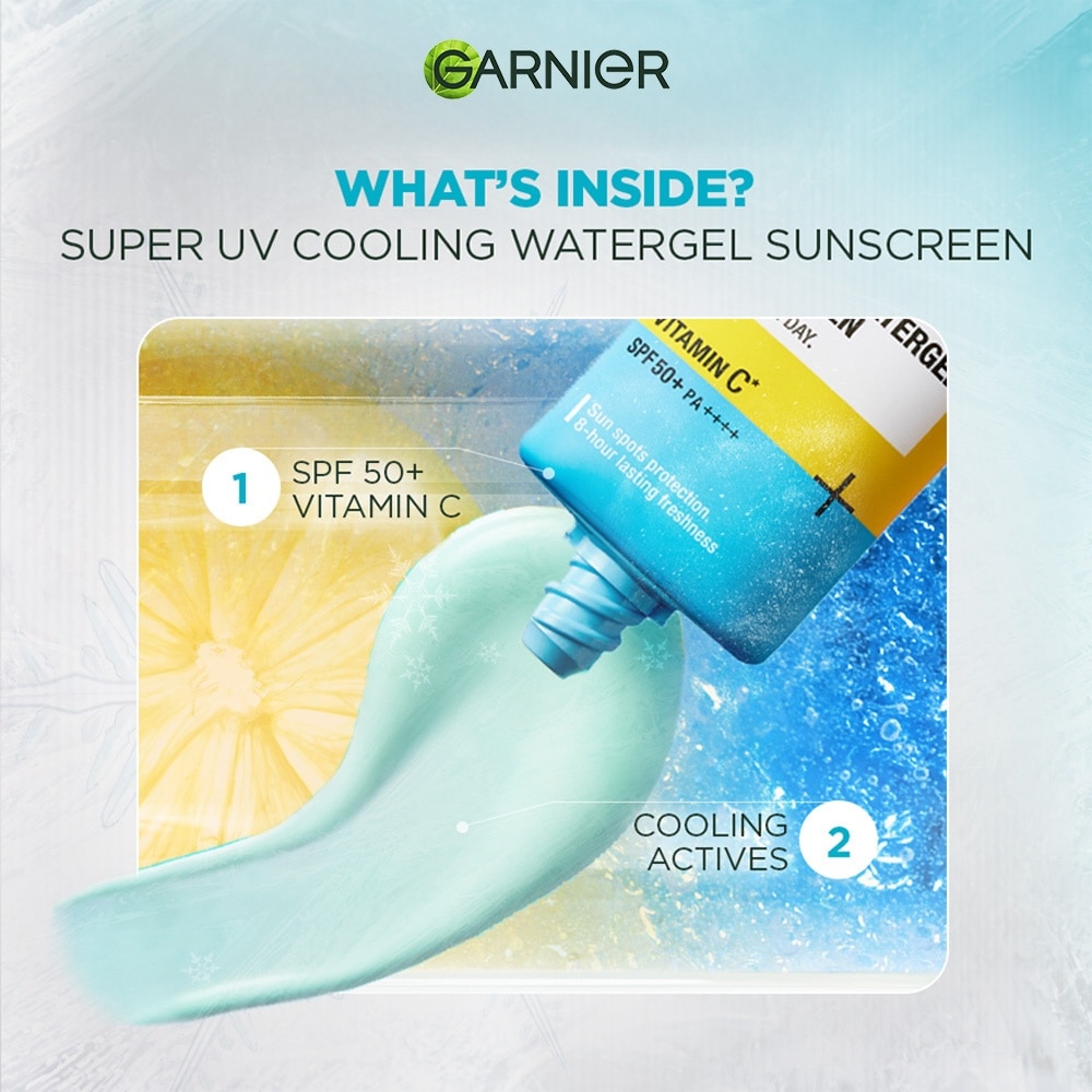 Super UV Cooling Watergel Vitamin C Sunscreen SPF50+ PA++++ 30ml