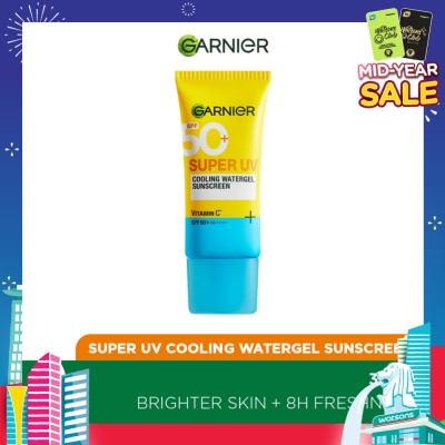 GARNIER Super UV Cooling Watergel Vitamin C Sunscreen SPF50+ PA++++ 30ml