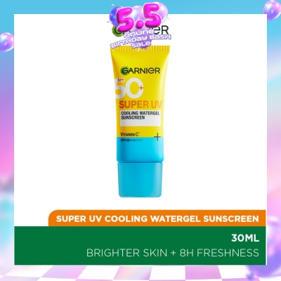 GARNIER - Super UV Cooling Watergel Vitamin C Sunscreen SPF50+ PA++++ 30ml