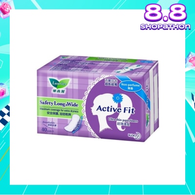 LAURIER Active Fit Safety Long & Wide Pantyliners 40's