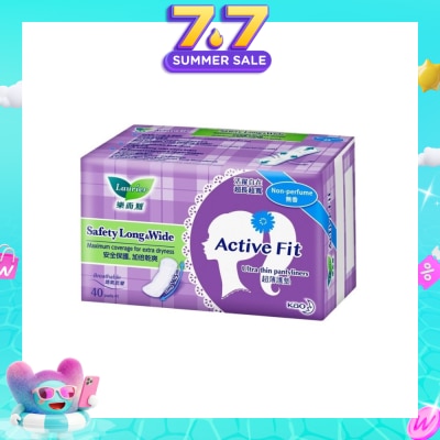 LAURIER - Active Fit Safety Long & Wide Pantyliners 40's