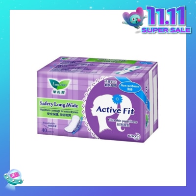 LAURIER Active Fit Safety Long & Wide Pantyliners 40's