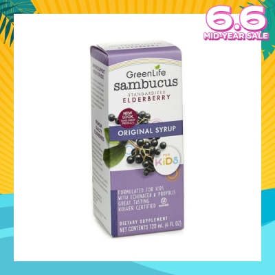 GREENLIFE Sambucus for Kids Syrup 120ml