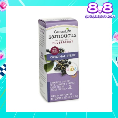 GREENLIFE Sambucus for Kids Syrup 120ml