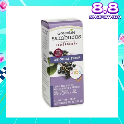 GREENLIFE Sambucus for Kids Syrup 120ml