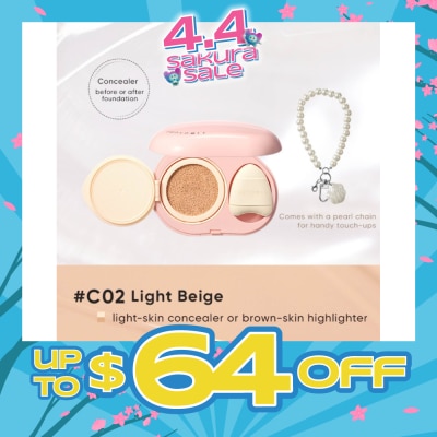 JUDYDOLL - Highlighting Concealer Cushion #C02 8g