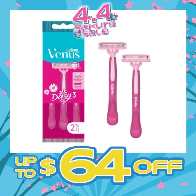 GILLETTE VENUS - Simply Venus 3 Women’s Disposable Razors 2's