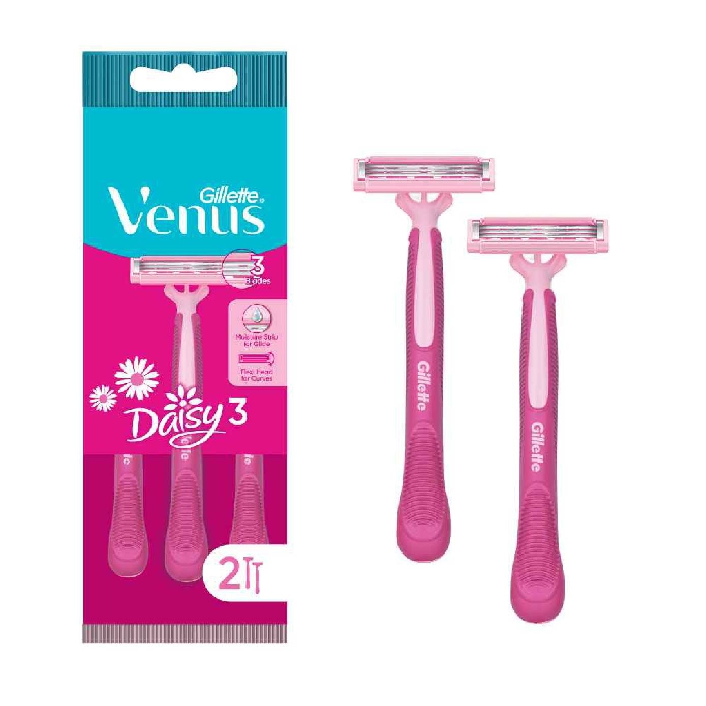 Marshmallow Venus(2つセット) GILLETTE VENUS Simply Venus 3 Women's Disposable Razors 2's