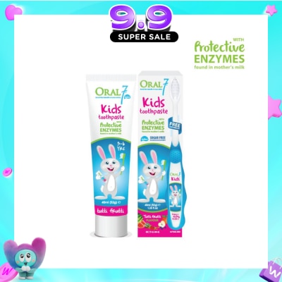 ORAL 7 - KIDS Toothpaste 40ml&nbsp;(Expiry: May`2027) image