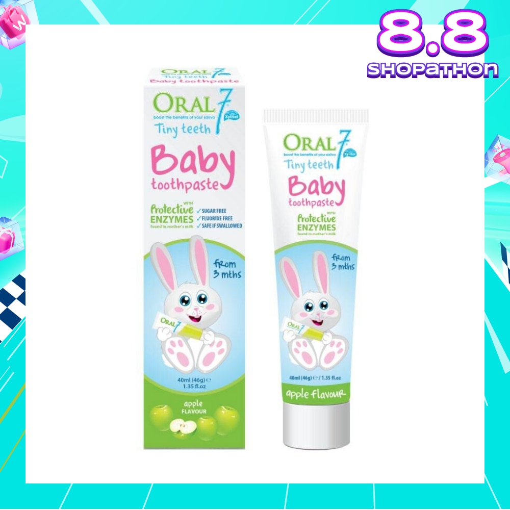 Baby Toothpaste (Suitable For Infants From 3 Months To 3 Years) 40ml