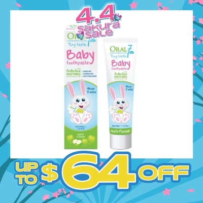 ORAL 7 - Baby Toothpaste (Suitable For Infants From 3 Months To 3 Years) 40ml