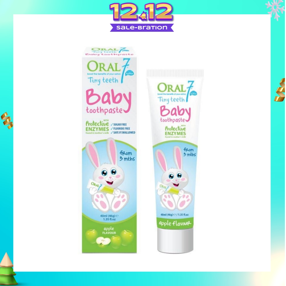 Baby Toothpaste (Suitable For Infants From 3 Months To 3 Years) 40ml