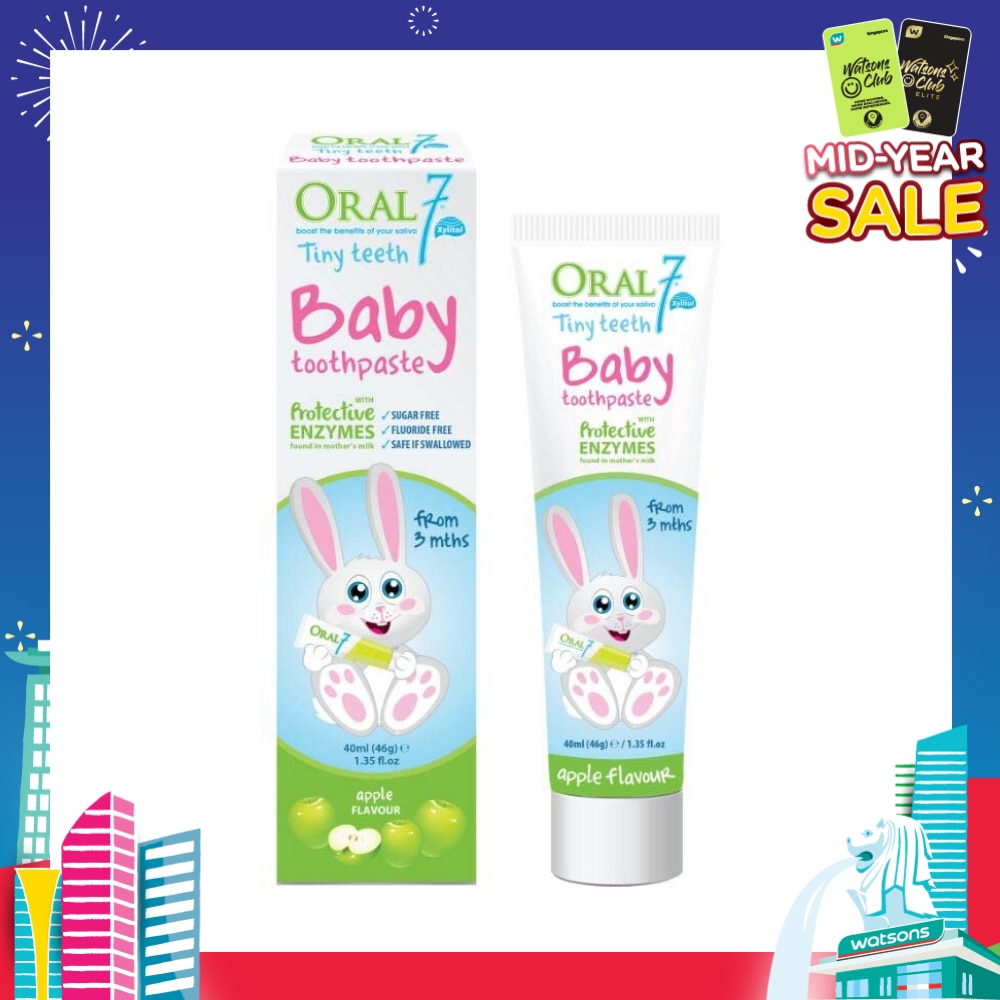 Baby Toothpaste (Suitable For Infants From 3 Months To 3 Years) 40ml