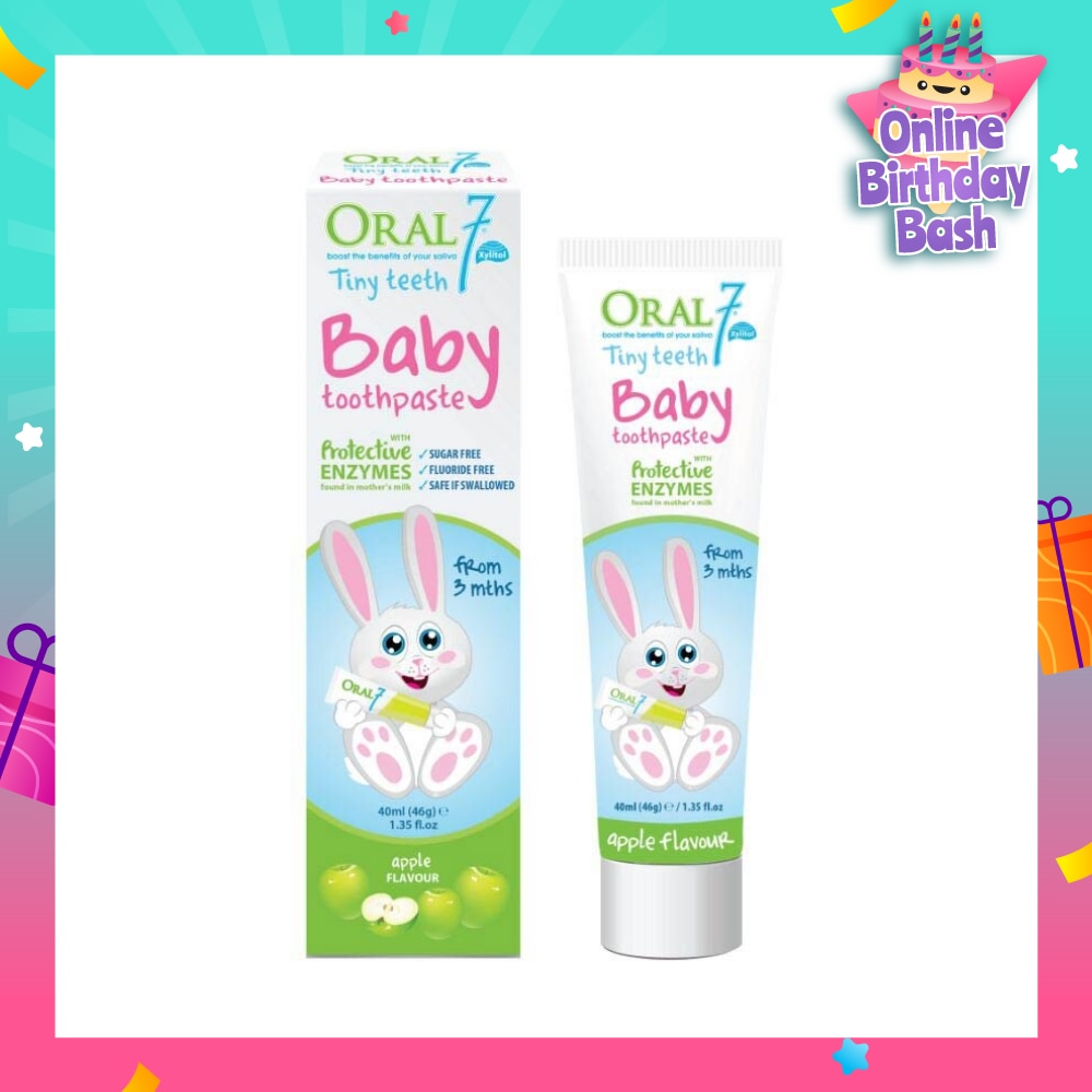 Baby Toothpaste (Suitable For Infants From 3 Months To 3 Years) 40ml