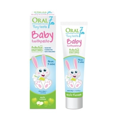 ORAL 7 Baby Toothpaste (Suitable For Infants From 3 Months To 3 Years) 40ml