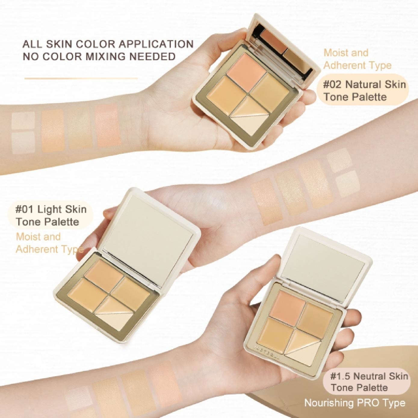 Cloud-Touch Concealer Palette #1.5 6g