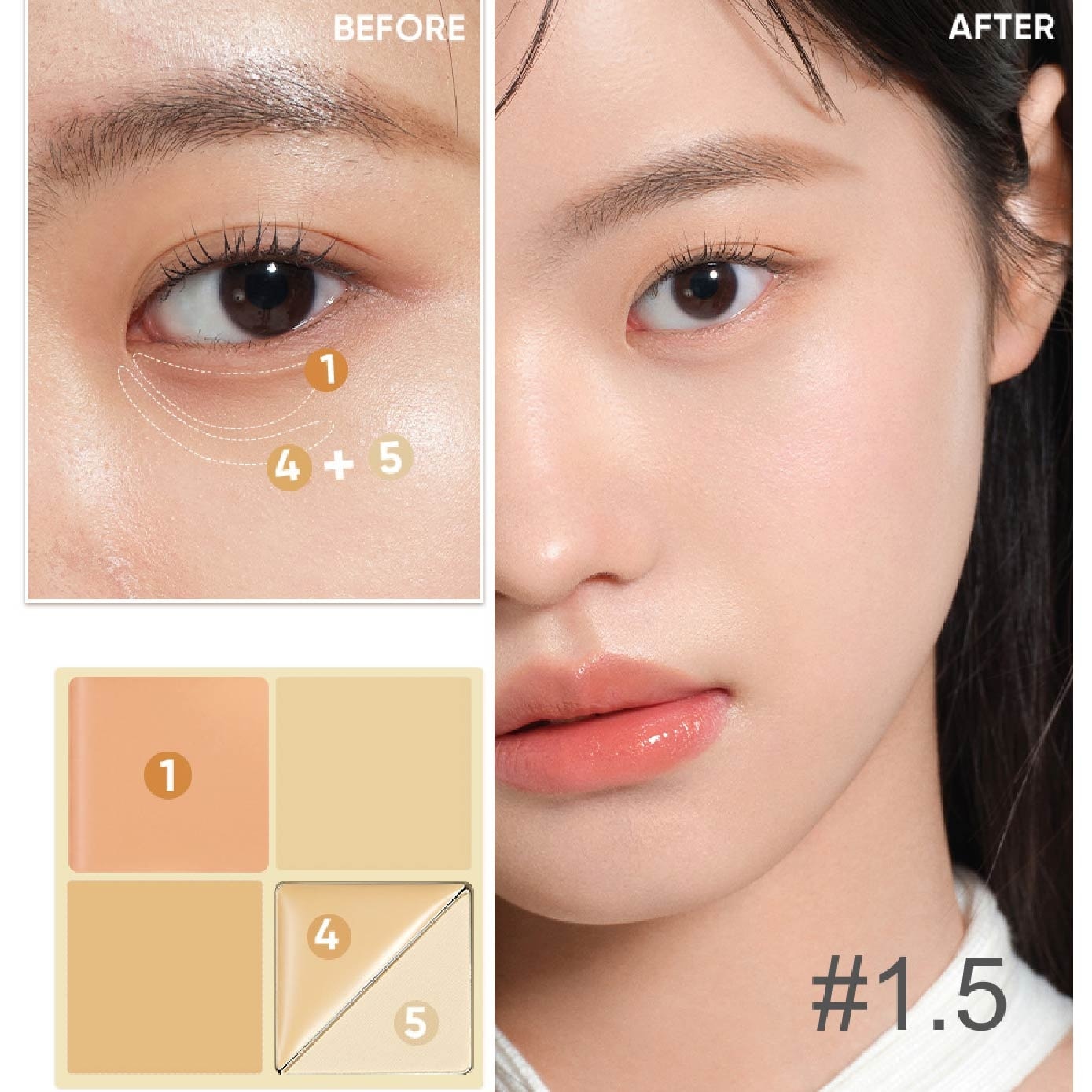 Cloud-Touch Concealer Palette #2 6g