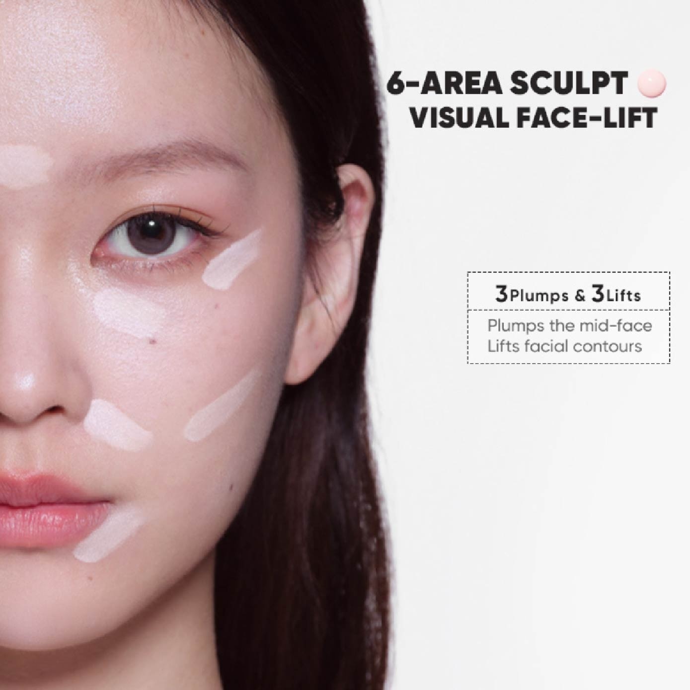 Highlighting Concealer Cushion Pearl Keychain 1s