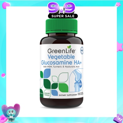 GREENLIFE - GL VEGE GLUCOSAMINE HA+180S image