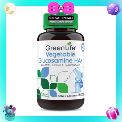 GREENLIFE - GL VEGE GLUCOSAMINE HA+180S