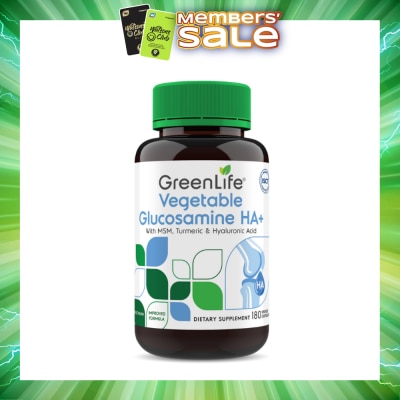 GREENLIFE - GL VEGE GLUCOSAMINE HA+180S