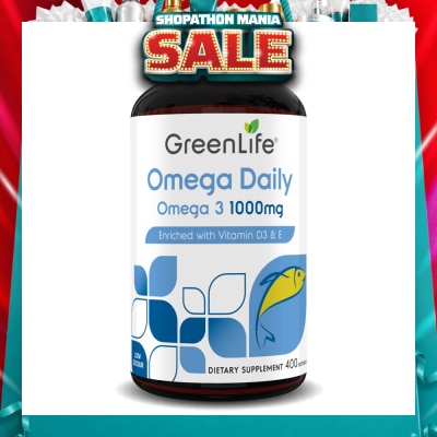 GREENLIFE - GL OMEGA DAILY OMEGA 3 400S
