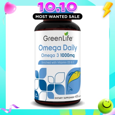 GREENLIFE GL OMEGA DAILY OMEGA 3 400S image