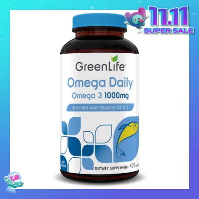 GREENLIFE GL OMEGA DAILY OMEGA 3 400S