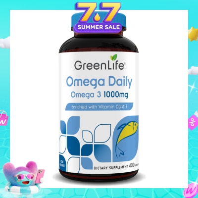 GREENLIFE - GL OMEGA DAILY OMEGA 3 400S