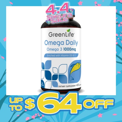 GREENLIFE - GL OMEGA DAILY OMEGA 3 400S