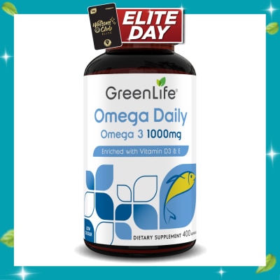 GREENLIFE GL OMEGA DAILY OMEGA 3 400S image