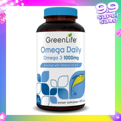 GREENLIFE GL OMEGA DAILY OMEGA 3 400S