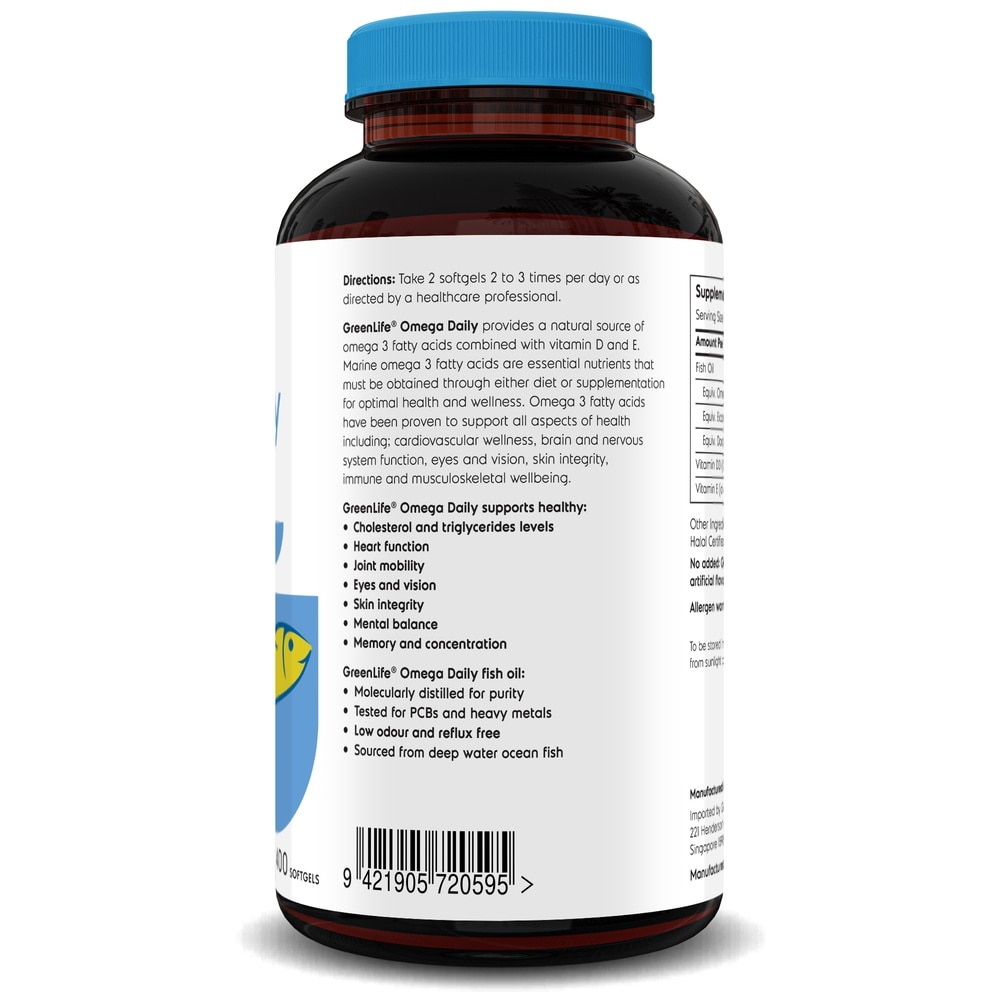 GL OMEGA DAILY OMEGA 3 400S