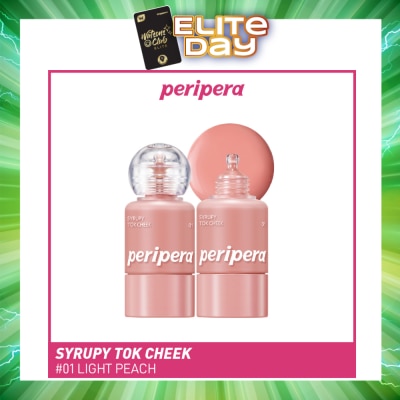 PERIPERA - Syrupy Tok Cheek 01 Light Peach 1s