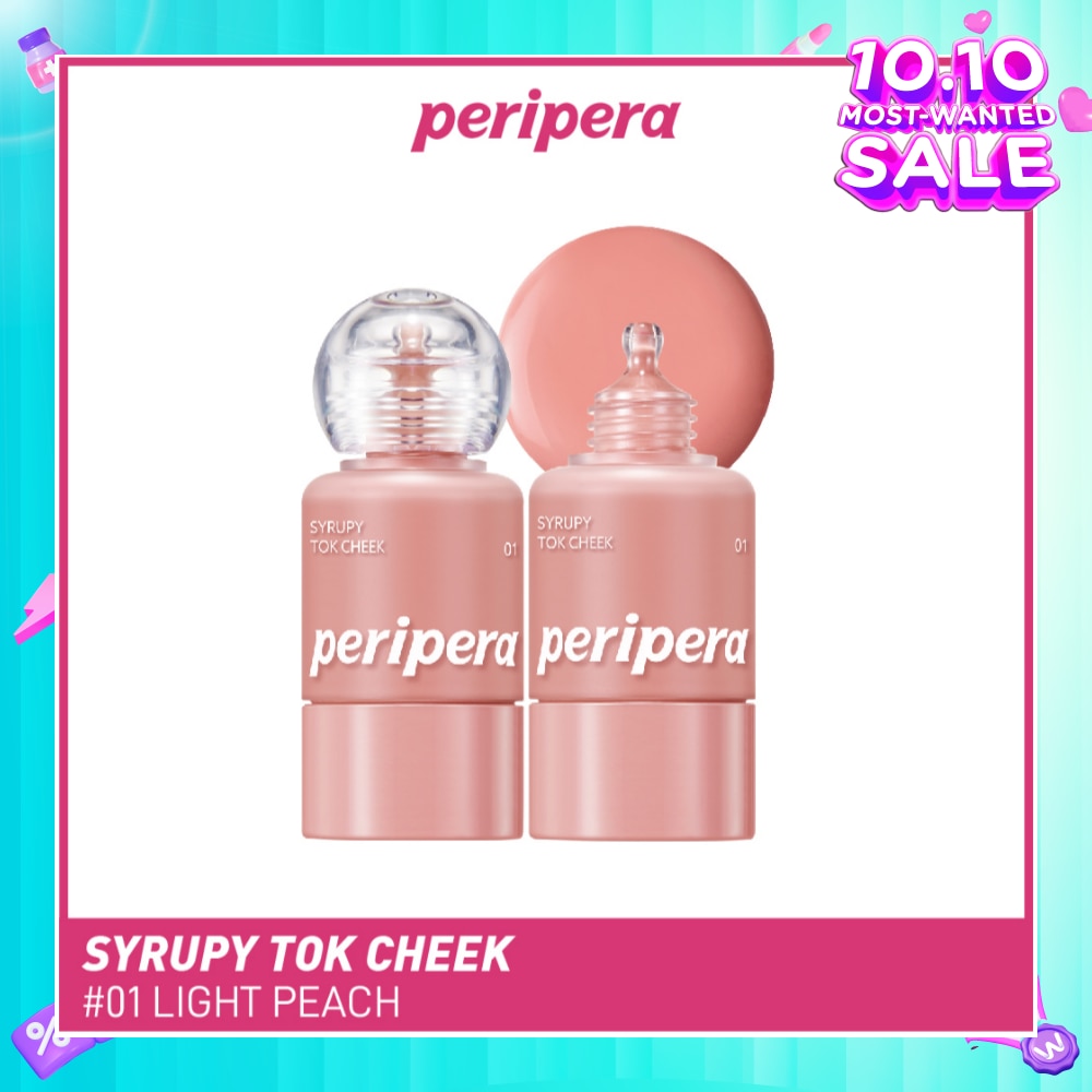Syrupy Tok Cheek 01 Light Peach 1s