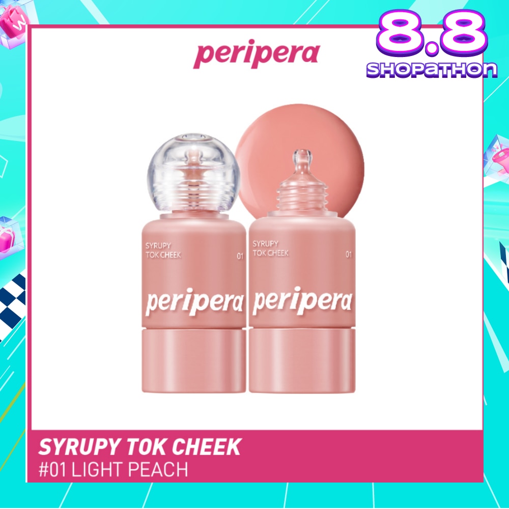 Syrupy Tok Cheek 01 Light Peach 1s